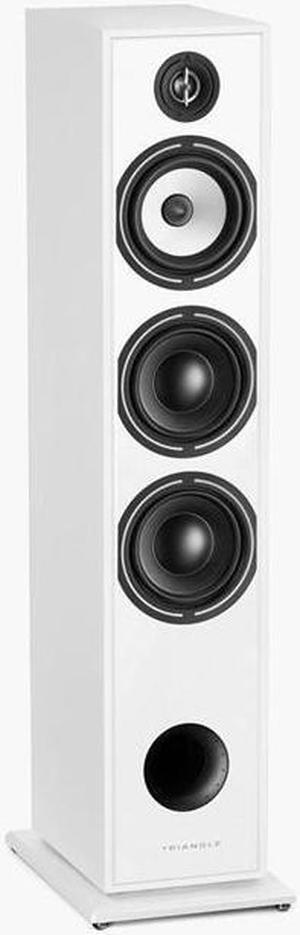 Triangle HiFi Floor Standing Speaker - Borea BR08, White, Single #BORETEC67WV1C