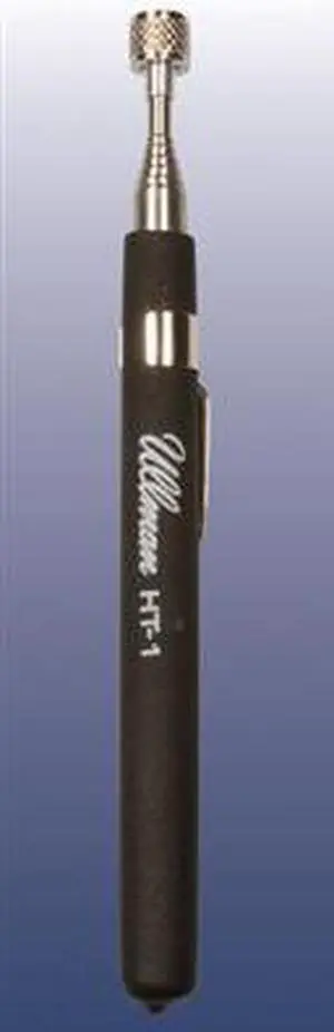 Telescoping Magnetic Pick-Up Tool, 2.5 Lb Load Capacity, 1/2 in Dia, 6-5/8 in L to 33-1/4 in L, Pocket Clip