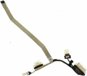 New LVDS LCD LED Flex Video Screen Cable Replacement for Dell Inspiron 13 7370 P83G Touchscreen FHD P/N:0KT4Y6 KT4Y6 450.0B607.0001