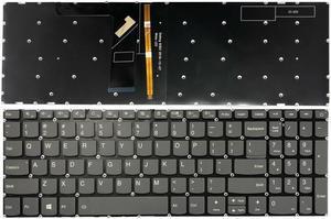 New US Black English Backlit Laptop Keyboard (without palmrest) Replacement for Lenovo IdeaPad L340-15IRH L340-15IWL L340-17API L340-17IRH Light Backlight