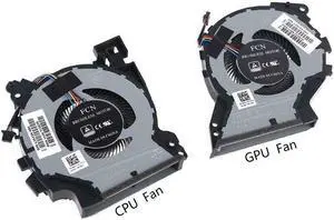 New CPU & GPU Cooling Fan Replacement For HP ZBook 15v G5 Mobile Workstation L25223-001