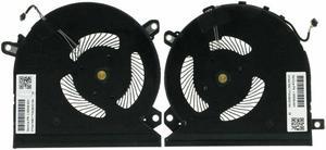 New Laptop CPU & GPU Cooling Fan Replacement For HP Elitebook 1050 G1 4K P/N: L30938-001 NS85C00-17L24 NS85C00-17L25