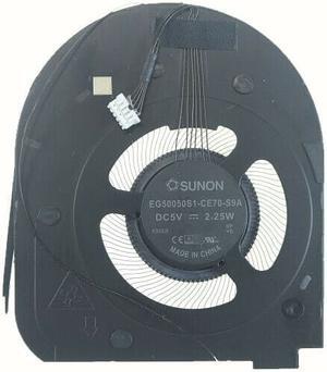 New CPU Cooling Fan Replacement for Lenovo Thinkpad T590 T590S P53S P15S P/N: EG50050S1-CE70-S9A