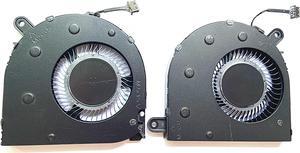 New CPU+GPU Cooling Fan Replacement for HP ENVY 15Z-EE000 15-EE0003CA 15-EE0010CA 15-EE0020CA 15-EE0047NR 15M-EE0013DX 15M-EE0023DX 15M-EE0013DX 15M-EE0023DX P/N:L93192-001 L93193-001