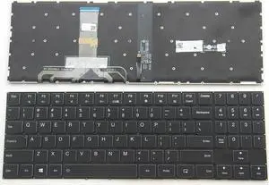 New US Black English Backlit Laptop Keyboard (without palmrest) Replacement for Lenovo Legion Y540-15IRH Y7000-2019 Y540-17IRH Light Backlight