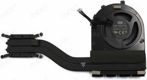 New CPU Cooling Fan with Heatsink Replacement for Lenovo ThinkPad E485 E585 UMA Integrated P/N:01LW132 01LW134