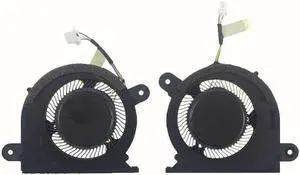 New CPU+GPU Cooling Fan Compatible with Dell xps 13 9300 P/N:EG50040S1-CI30-S9A EG50040S1-CI40-S9A 0FRK0V 0WX28K
