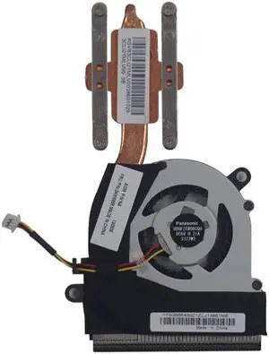 New CPU Cooling Fan with Heatsink Compatible with Lenovo ThinkPad E130 X140e X131e P/N:04W6858
