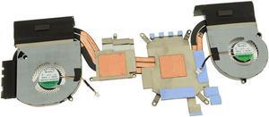 New CPU+GPU Cooling Fan with Heatsink Compatible with Dell Alienware 15 R3 R4 P69F NVIDIA 1080 P/N:09J75K 9J75K AT1JM005SS0