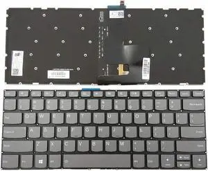 New US Black English Backlit Laptop Keyboard (without palmrest) for Lenovo Flex-15IIL FLEX-15IML FLEX-15IWL Light Backlight