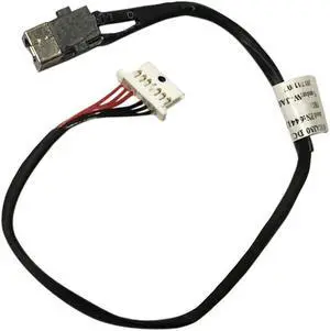 AC DC Jack Power Plug in Charging Port Connector Socket with Wire Cable Harness Compatible with Lenovo Flex 6-11IGM 5C10Q81400