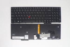 New US Black Backlit English Laptop Keyboard for Lenovo ThinkPad S5 2nd Generation E560P Light Backlight