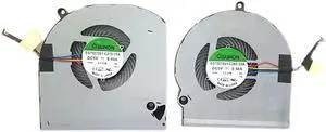 New CPU+GPU Cooling Fan for Dell Alienware15 R3 R4 P69F P/N:07FRVC 03FT5 EG75070S1-C260-S9A EG75070S1-C270-S9A