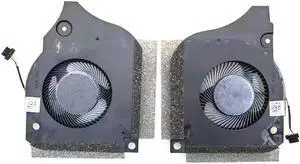 New CPU+GPU Cooling Fan for Dell 15 7590 P82F P/N:0MRJKK 0C04TH