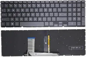 New US Black English Backlit Laptop Keyboard (Without palmrest) for HP Victus 15-FA 15-FA0031DX 15-FB 15-FB0015NR 15-FB1013DX TPN-Q278 TPN-Q279 New US Black English Backlit Laptop Keyboard (Without palmrest) for HP Victus 15-FA 15-FA0031DX 15-FB 15-FB0015NR 15-FB1013DX TPN-Q278 TPN-Q279