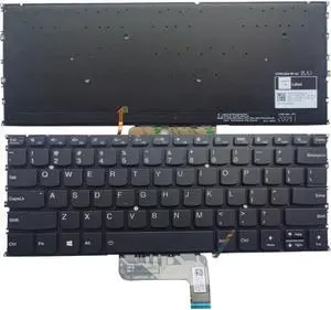 New US Black English Backlit Laptop Keyboard (Without palmrest) for Lenovo Yoga 9 14ITL5 Light Backlight New US Black English Backlit Laptop Keyboard (Without palmrest) for Lenovo Yoga 9 14ITL5 Light Backlight