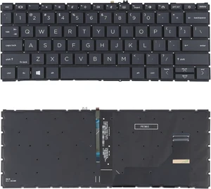 New US Black English Backlit Laptop Keyboard (Without palmrest) for HP EliteBook 730 735 G7 G8 830 835 G7 G8 Light Backlight New US Black English Backlit Laptop Keyboard (Without palmrest) for HP EliteBook 730 735 G7 G8 830 835 G7 G8 Light Backlight
