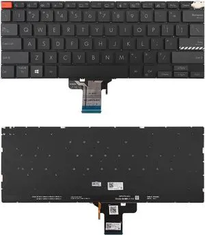 New US Black English Backlit Laptop Keyboard (Without palmrest) for ASUS Pro14 M7400 M4700QC X7400 M3400 M3401 X3400 New US Black English Backlit Laptop Keyboard (Without palmrest) for ASUS Pro14 M7400 M4700QC X7400 M3400 M3401 X3400