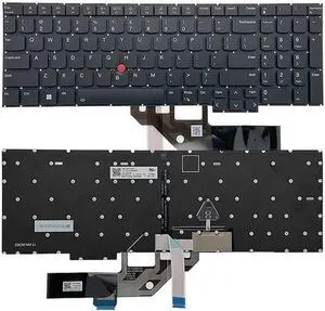 New US Black English Backlit Laptop Keyboard (Without palmrest) for Lenovo Thinkpad E16 Gen 1 (Type 21JN, 21JQ 21JT, 21JU) New US Black English Backlit Laptop Keyboard (Without palmrest) for Lenovo Thinkpad E16 Gen 1 (Type 21JN, 21JQ 21JT, 21JU)