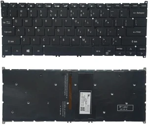 New US Black English Backlit Laptop Keyboard (Without palmrest) for ACER Spin 3 SP314-53N SP314-53N-53SH N19P1 SP314-53N-77AJ New US Black English Backlit Laptop Keyboard (Without palmrest) for ACER Spin 3 SP314-53N SP314-53N-53SH N19P1 SP314-53N-77AJ