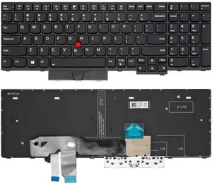 New US Black English Backlit Laptop Keyboard for Lenovo ThinkPad P17 Gen 1 (Type 20SN, 20SQ) New US Black English Backlit Laptop Keyboard for Lenovo ThinkPad P17 Gen 1 (Type 20SN, 20SQ)