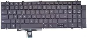 New US Black English Backlit Backlight Laptop Keyboard (Without palmrest) for Dell Precision 7670 7770 17-7770 New US Black English Backlit Backlight Laptop Keyboard (Without palmrest) for Dell Precision 7670 7770 17-7770