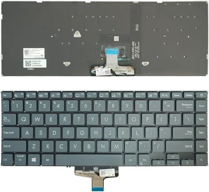 New US Black English Backlit Laptop Keyboard (Without palmrest) for ASUS Zenbook 14 UX435 UX435EG UX435EA UX435EAL New US Black English Backlit Laptop Keyboard (Without palmrest) for ASUS Zenbook 14 UX435 UX435EG UX435EA UX435EAL