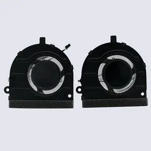 CPU+GPU Cooling Fan replacement for Dell Inspiron 13 PRO Vostro 5310 Latitude 3320 P/N: 0HM04F 06T5J2
