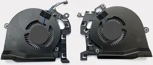 CPU+GPU Cooling Fan replacement for HP ZBook Studio 15 G5 G6 L30894-001 L30895-001
