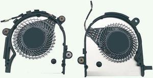 CPU+GPU Cooling Fan replacement for HP ELITEBOOK X360 1030 G3 P/N L31859-001 L34272-001