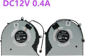 New CPU+GPU Cooling Fan Replacement for Asus FX63VM FZ63VM FZ63VD GL703VD GL703VM FK7W FK7V