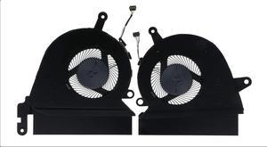 New CPU+GPU Cooling Fan for HP Spectre X360 15-DF 15-DF0008CA 15-DF0010CA 15-DF0013DX 15-DF0023DX 15-DF0033DX 15-DF0043DX 15-DF0068NR 15-DF0069NR 15-DF0070NR 15T-DF000 L41482-001 L41483-001