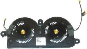 New Laptop CPU Cooling Fan Replacement for Dell XPS 13 9370 P82G 9380 7390 P/N:0980WH 980WH ND55C19-16M01 WCX2D 0WCX2D