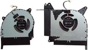 CPU+GPU Cooling Fan Replacement for Asus ROG Strix RTX Scar II GL704GW GL704GM-DH74 GL704GM GL704GV-DS74 GL704GW-DS76 GL704GW-PS74 P/N:13NR00N0M10011