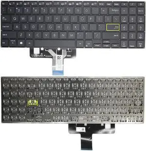 New US Black English Laptop Keyboard (without palmrest) for Asus X521 X521F X521FA X521FL X521EA X521EQ X521U X521UA X521IA X521JQ