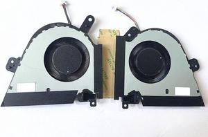 New CPU+GPU Cooling Fan Replacement for ASUS TUF Dash F15 FX516 FX516P Air RTX3070 Laptop DC12V