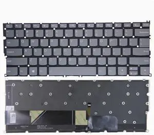 New US Black English Backlit Laptop Keyboard (Without palmrest) Replacement for Lenovo Flex 5G-14Q8CX05 82AK / Yoga 5G-14Q8CX05 81XE Light Backlight New US Black English Backlit Laptop Keyboard (Without palmrest) Replacement for Lenovo Flex 5G-14Q8CX05 82AK / Yoga 5G-14Q8CX05 81XE Light Backlight