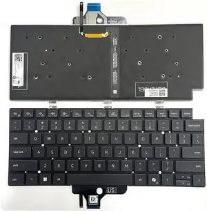 New US Black English Backlit Laptop Keyboard (Without palmrest) for Dell Latitude 5350 New US Black English Backlit Laptop Keyboard (Without palmrest) for Dell Latitude 5350