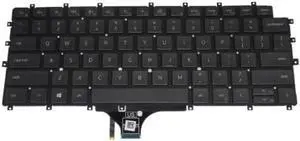 New US Black English Backlit Laptop Keyboard (Without palmrest) for Dell Latitude 9510 9520 P/N:1JHJY 01JHJY Light Backlight New US Black English Backlit Laptop Keyboard (Without palmrest) for Dell Latitude 9510 9520 P/N:1JHJY 01JHJY Light Backlight