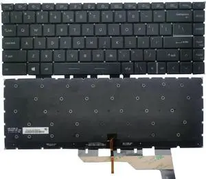 New US Black English Backlit Laptop Keyboard (Without palmrest) Replacement for MSI Modern 15 A11M A11SBL A11ML A11SBU A11MU A11SB MS-1552 Summit B15 A11M B15 A11MT Light Backlight New US Black English Backlit Laptop Keyboard (Without palmrest) Replacement for MSI Modern 15 A11M A11SBL A11ML A11SBU A11MU A11SB MS-1552 Summit B15 A11M B15 A11MT Light Backlight