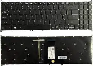 New US Black English Backlit Laptop Keyboard (Without palmrest) for Acer Aspire A515-56 A515-56-5820 A515-56-30G5 A515-56G A515-56G-34QK A515-56G-52LA A515-56T-53QF A515-56T-58JT New US Black English Backlit Laptop Keyboard (Without palmrest) for Acer Aspire A515-56 A515-56-5820 A515-56-30G5 A515-56G A515-56G-34QK A515-56G-52LA A515-56T-53QF A515-56T-58JT