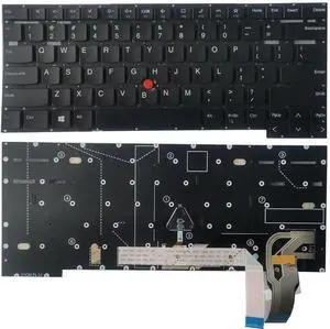 New US English Backlit Laptop Keyboard (Without palmrest) for Lenovo ThinkPad P1 Gen 5 Type 21DC 21DD ThinkPad X1 Extreme Gen 5 Type 21DE, 21DF Light Backlight New US English Backlit Laptop Keyboard (Without palmrest) for Lenovo ThinkPad P1 Gen 5 Type 21DC 21DD ThinkPad X1 Extreme Gen 5 Type 21DE, 21DF Light Backlight