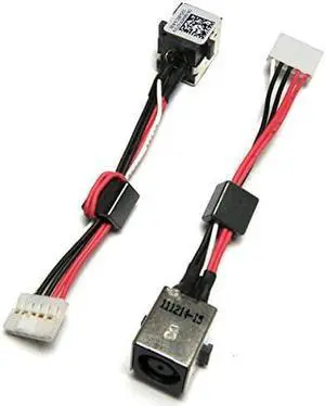 New AC DC Jack Power Plug in Charging Port Connector Socket with Wire Cable Harness Replacement for Dell Inspiron 15R 5520 7520 VOSTRO 3560 0WX67P WX67P New AC DC Jack Power Plug in Charging Port Connector Socket with Wire Cable Harness Replacement for Dell Inspiron 15R 5520 7520 VOSTRO 3560 0WX67P WX67P
