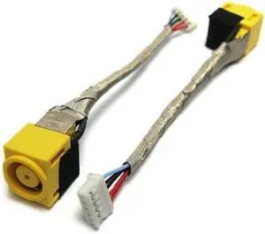 New AC DC Jack Power Plug in Charging Port Connector Socket with Wire Cable Harness Replacement for IBM Lenovo Thinkpad X220 X220I X230 X230I 50.4KH10.001 04W1680 50.4KJ01.021 New AC DC Jack Power Plug in Charging Port Connector Socket with Wire Cable Harness Replacement for IBM Lenovo Thinkpad X220 X220I X230 X230I 50.4KH10.001 04W1680 50.4KJ01.021