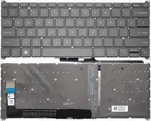New US Black English Backlit Laptop Keyboard (Without palmrest) for Acer Aspire Vero AV14-51 AV14-51-58XZ AV14-52P N22Q21 Light Backlight New US Black English Backlit Laptop Keyboard (Without palmrest) for Acer Aspire Vero AV14-51 AV14-51-58XZ AV14-52P N22Q21 Light Backlight