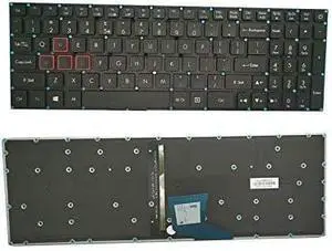 New US Black Backlit English Laptop Keyboard (Without Frame) Replacement for Acer Aspire VN7-793G VN7-793G-709A VN7-793G-717L P/N: LG5P_A51BRL PK131TY1B00 NKI1513053 Light Backlight New US Black Backlit English Laptop Keyboard (Without Frame) Replacement for Acer Aspire VN7-793G VN7-793G-709A VN7-793G-717L P/N: LG5P_A51BRL PK131TY1B00 NKI1513053 Light Backlight