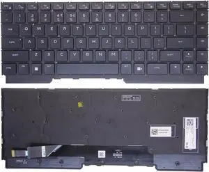 New US Black English Backlit Laptop Keyboard (Without palmrest) for DELL G16 7620 7630 7625 7635 New US Black English Backlit Laptop Keyboard (Without palmrest) for DELL G16 7620 7630 7625 7635