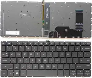 New US Black English Backlit Laptop Keyboard (Without palmrest) for HP ProBook 440 G9 445 G9 New US Black English Backlit Laptop Keyboard (Without palmrest) for HP ProBook 440 G9 445 G9