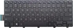 New Laptop Keyboard Replacement for Dell Inspiron 14-3000 3441 3442 3443 3451 3452 3458 3446 3447 US Layout Black Color Non-Backlit New Laptop Keyboard Replacement for Dell Inspiron 14-3000 3441 3442 3443 3451 3452 3458 3446 3447 US Layout Black Color Non-Backlit