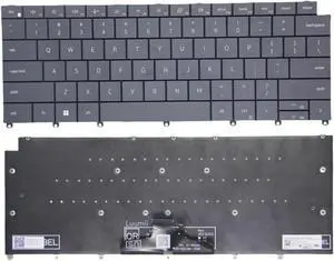 New US Black English Backlit Laptop Keyboard (without palmrest) for Dell Latitude 9440 2-in-1 9450 2-in-1 Light Backlight New US Black English Backlit Laptop Keyboard (without palmrest) for Dell Latitude 9440 2-in-1 9450 2-in-1 Light Backlight